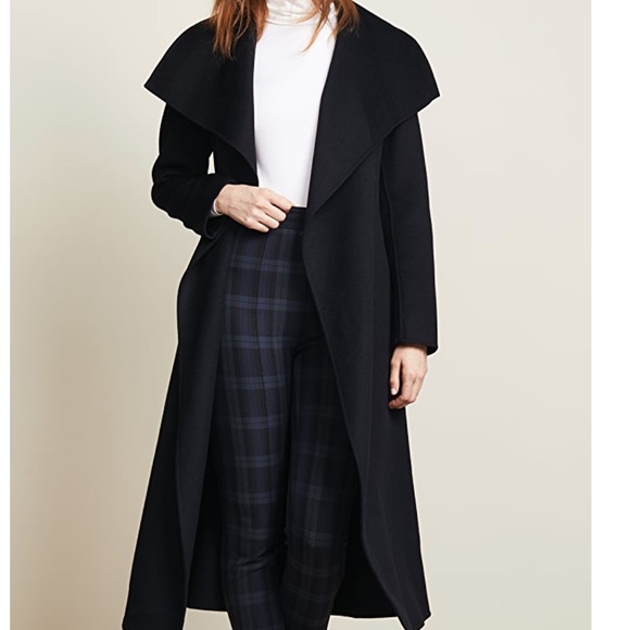 Meghan Markle’s favorite winter coat reversible Black wool gray wool classic - Picture 4 of 17